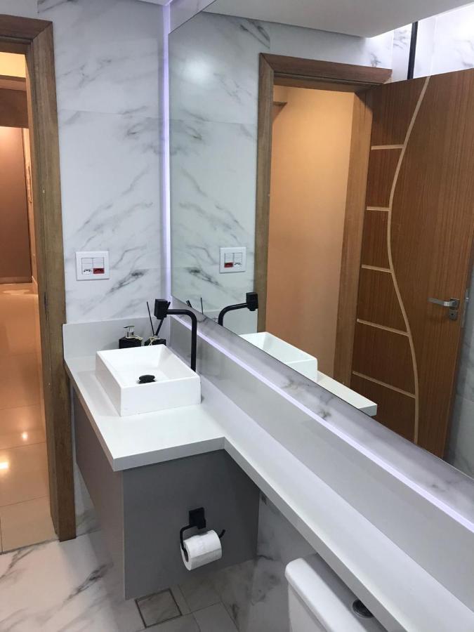 Apto Aconchegante Vista Mar E Estac Conveniado - Praia Sao Vicente Екстериор снимка