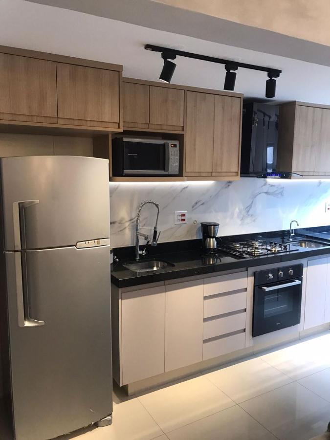 Apto Aconchegante Vista Mar E Estac Conveniado - Praia Sao Vicente Екстериор снимка